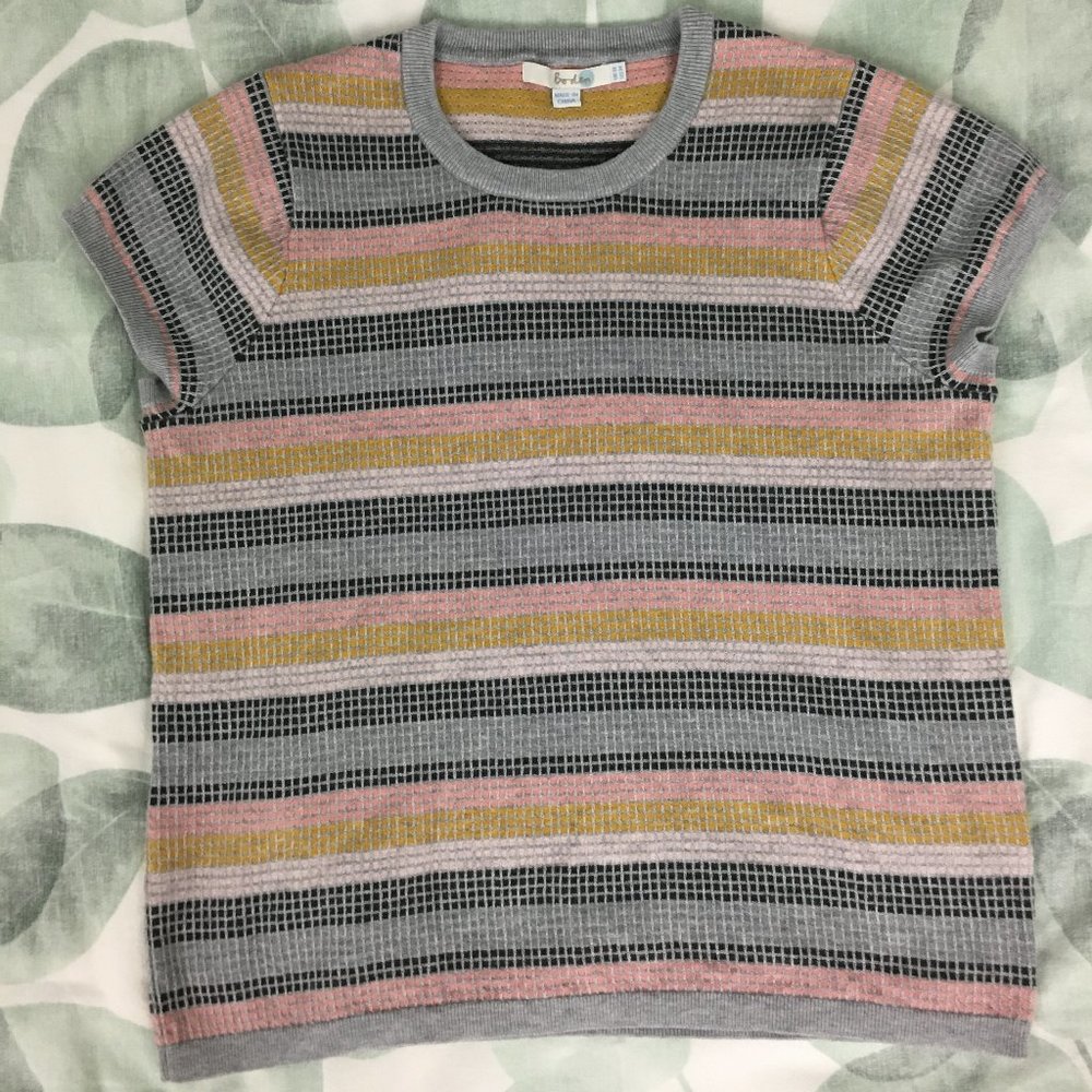 Boden Stripe Knit Tee
